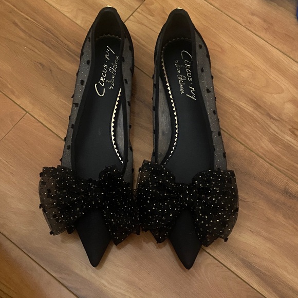 Circus by Sam Edelman Black Bow Flats - Picture 3 of 6